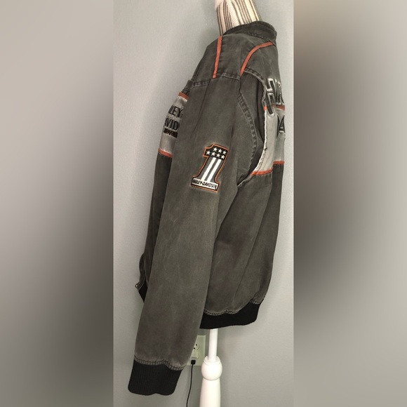 Harley Davidson Riders Stadium Jacket men’s size M - Picture 4 of 12
